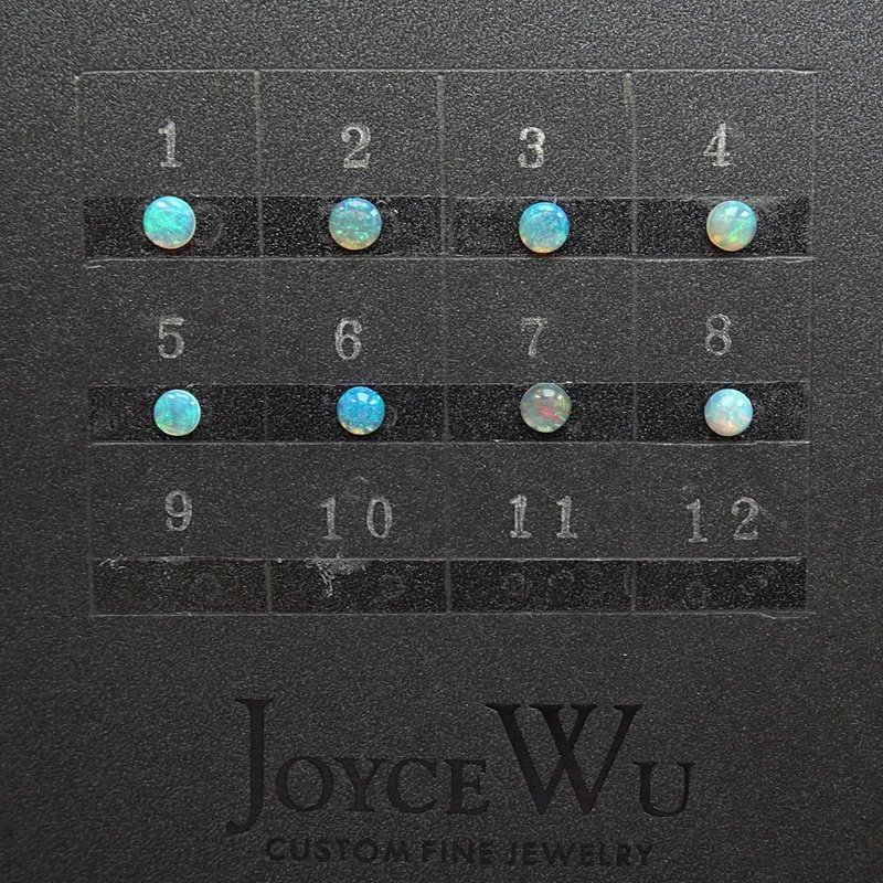 补运费商品 - 【裸石照片】迷你澳洲蛋白石 圆形蛋面 - 非实体商品 - 其他材质 