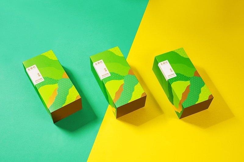 【金锦町】青鸟-抹茶金箔蜂蜜蛋糕 (三块装) - 蛋糕/甜点 - 新鲜食材 黄色