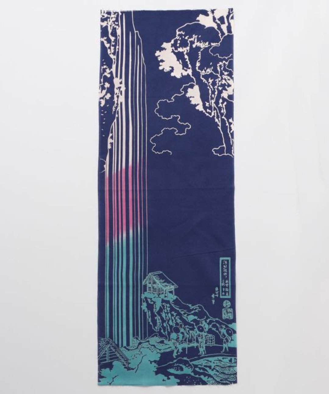 TENUGUI Towel - HOKUSAI Kisokaido Onono Falls - 毛巾浴巾 - 其他材质 
