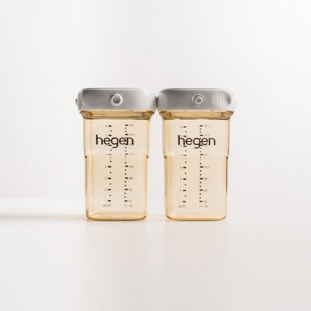 hegen 金色奇迹PPSU多功能万用瓶240ml (双瓶组) - 奶瓶/奶嘴 - 硅胶 多色