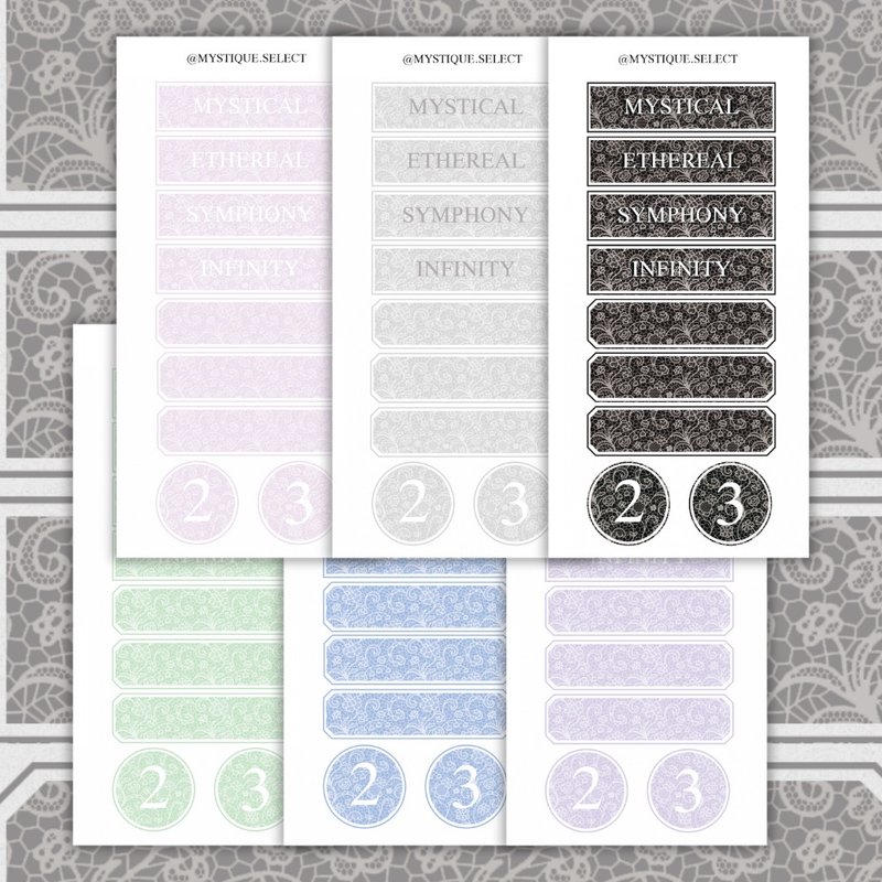 夏日魔法．色彩图鉴便条纸 - 卡片/明信片 - 纸 