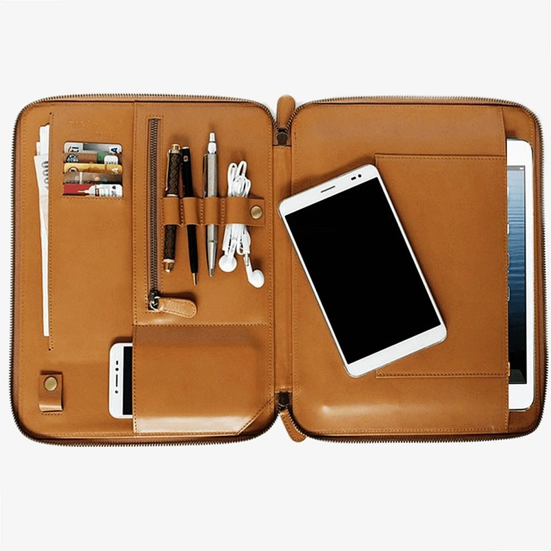 Tech. Folio Oil Classic ESSENTIAL Journey - 行李箱/行李箱保护套 - 真皮 