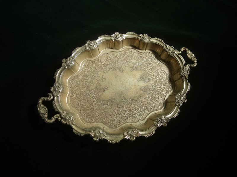 【老时光 OLD-TIME】早期欧洲金属托盘 - 摆饰 - 其他材质 