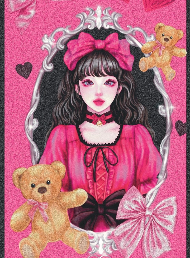Chloe 全套组 - 贴纸 - 纸 多色