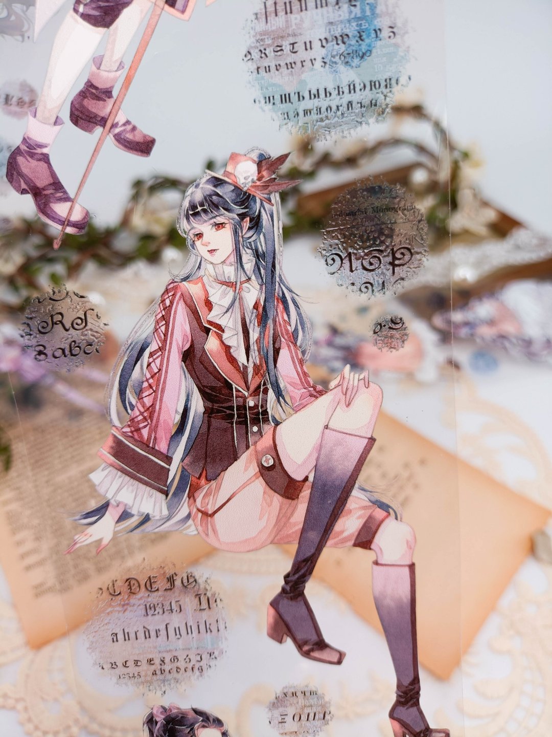GL1293慕光貴族/裝飾膠帶 - 纸胶带 - 塑料 多色