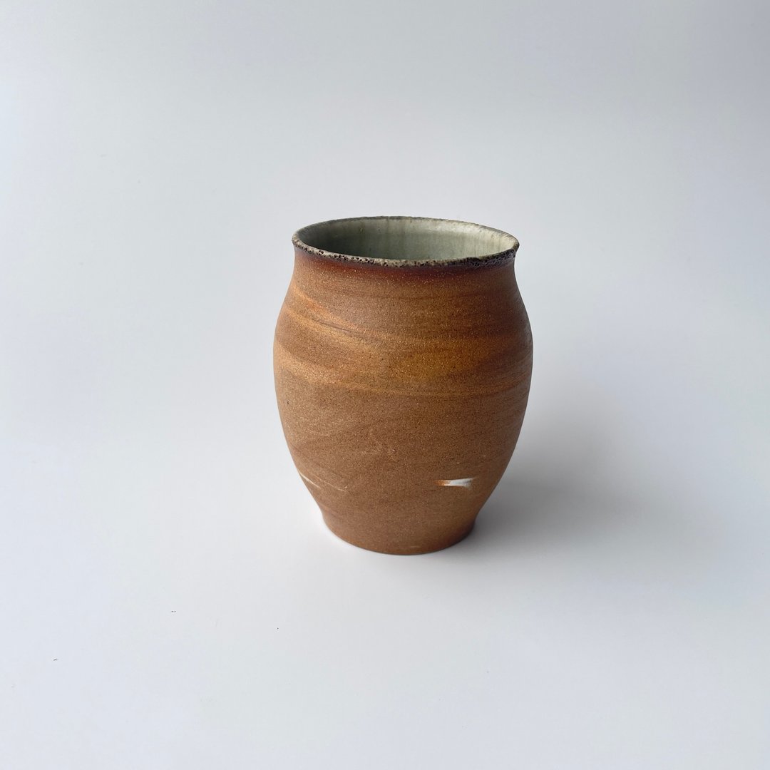 @studio_florero 绞胎小花器 - 花瓶/陶器 - 陶 咖啡色