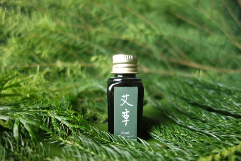 阿胖好野-露-艾草(叶)野放栽培-随身/旅行-闻香/感官/台湾原生 - 香薰/精油/线香 - 浓缩/萃取物 
