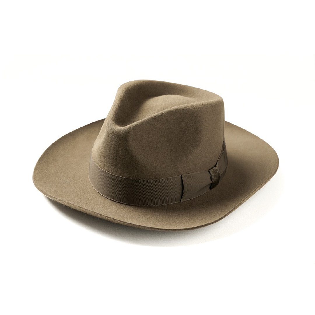 Fedora Hat - 咖啡色 Brown - 帽子 - 羊毛 