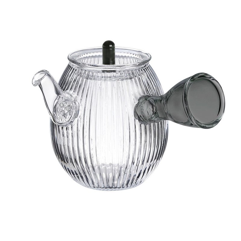 束光玻璃急须壶(280ml) - 茶具/茶杯 - 玻璃 透明