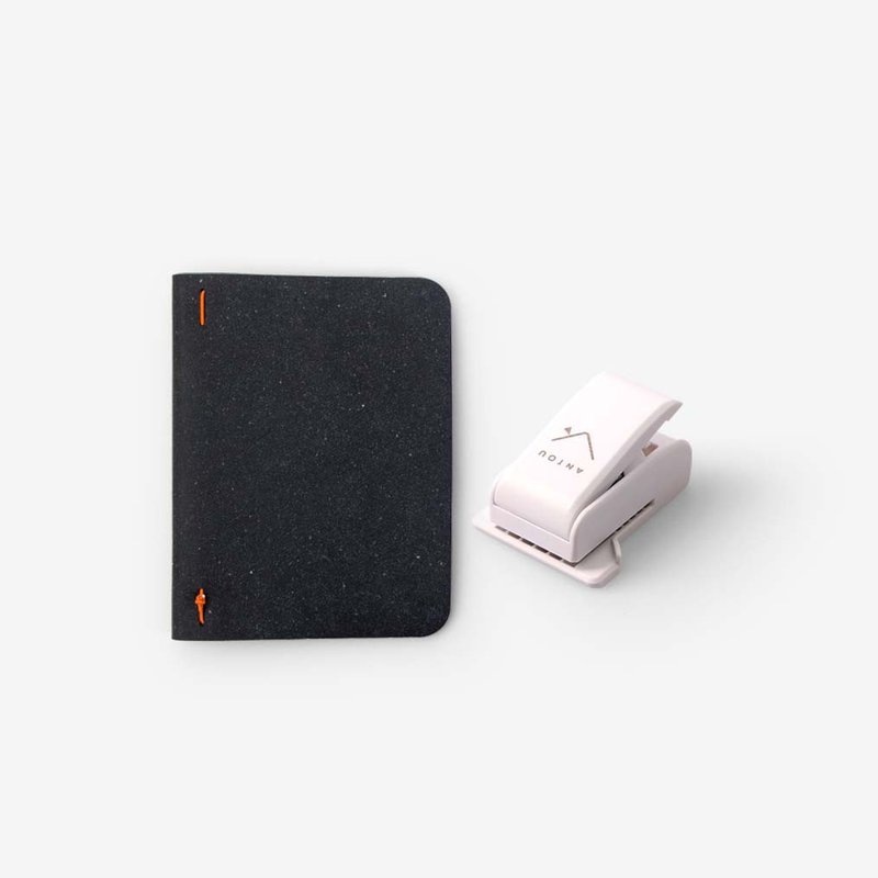 NOTA. 速咔笔记 Lite 组合 / 再生皮革 - 笔记本/手帐 - 环保材料 黑色