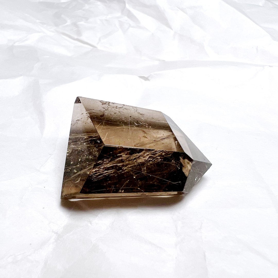 茶发。烟水晶发随型  一图一物 摆件 避邪  l 茶晶  烟水晶 l - 摆饰 - 水晶 咖啡色
