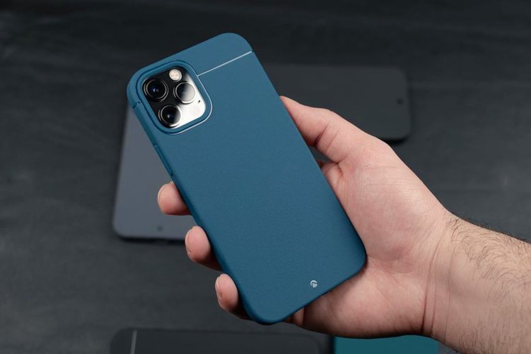 Caudabe | iPhone 12 Sheath 极简减震手机壳 - 深海蓝 - 手机壳/手机套 - 其他材质 蓝色