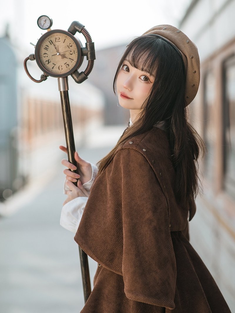 蒸汽朋克 Mr.Yis Steamland 钟表 魔法杖 道具武器 - 其他 - 其他金属 咖啡色