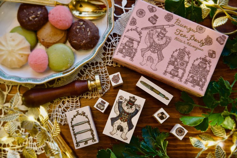 文具茶会 - 印章/印台 - 木头 