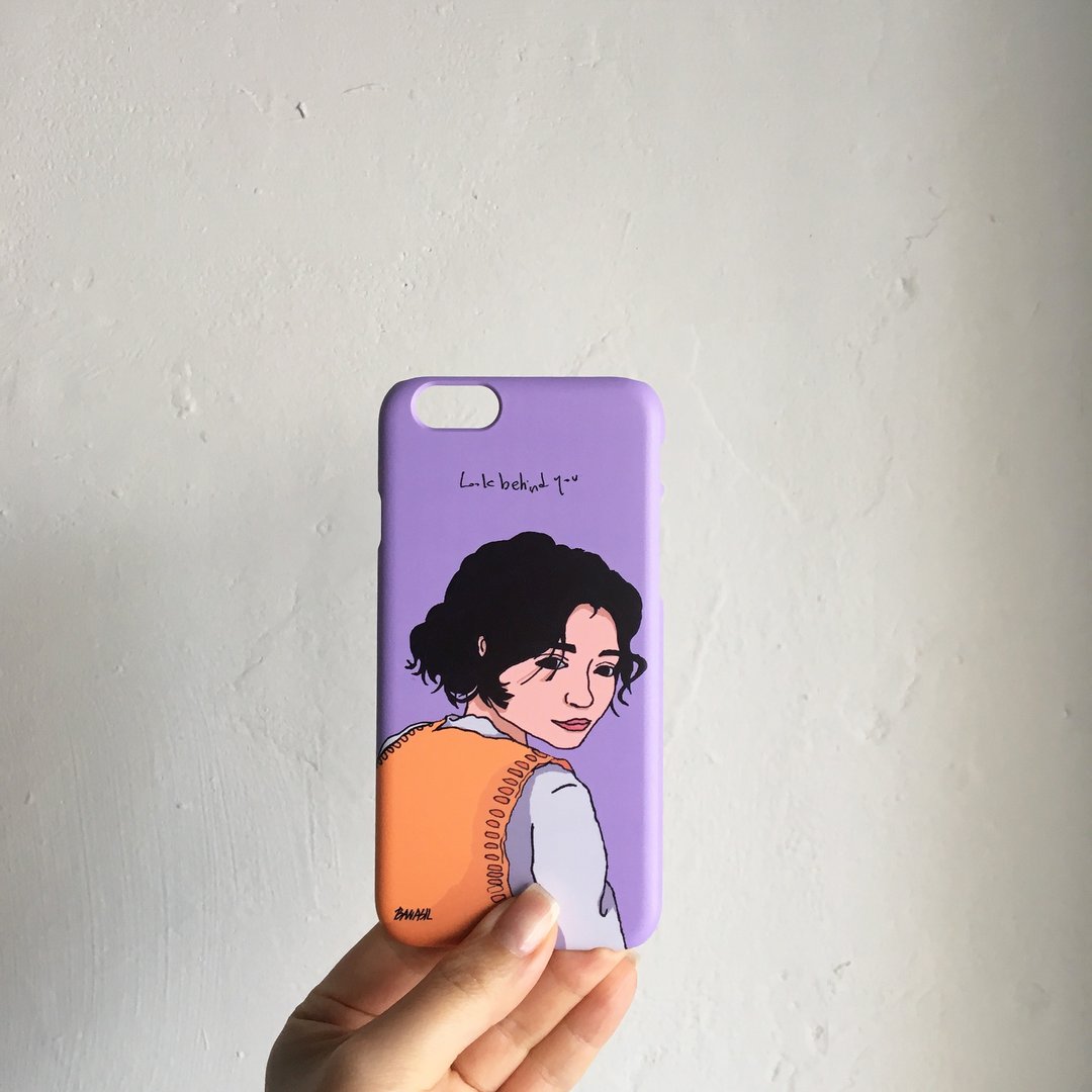 Look Behind You W Color_Matt Hard Case_MagSafe - 手机壳/手机套 - 其他材质 多色