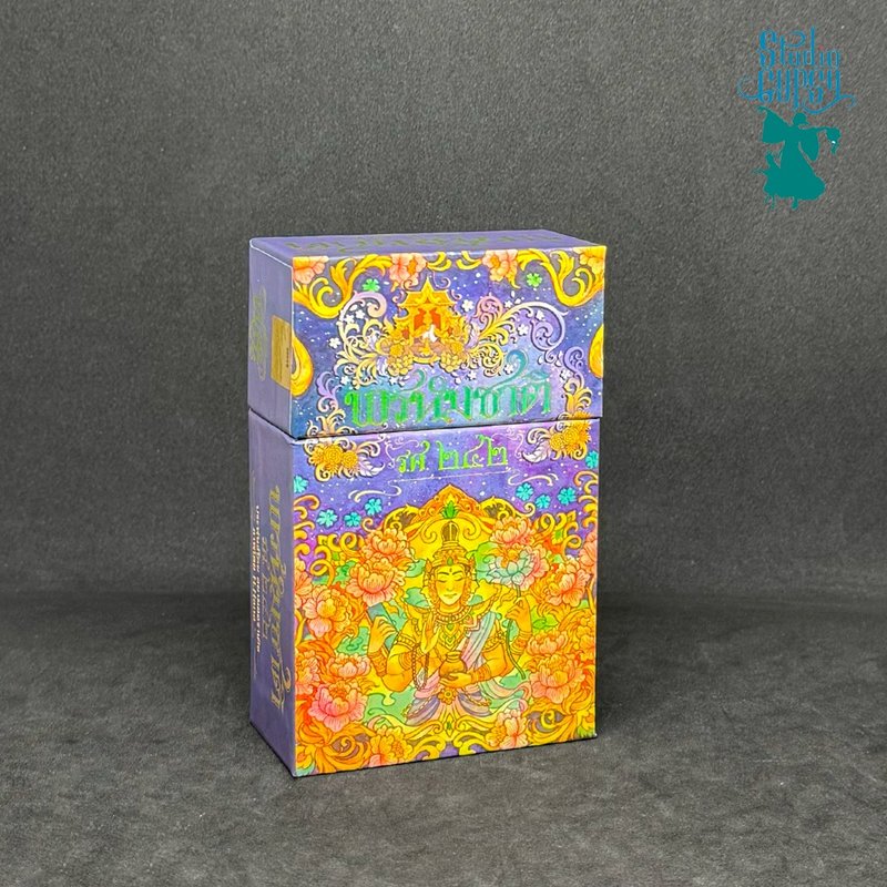 正品神谕卡，Brahmachart 套装，R.S. 242，正品，卡片配有泰文手册。 - 卡片/明信片 - 纸 