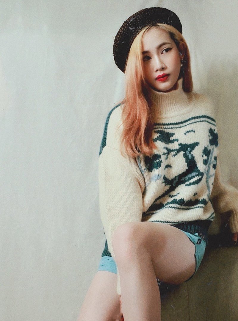 Vintage Christmas Sweater 古着驯鹿圣诞高领毛衣 - 女装针织衫/毛衣 - 羊毛 多色