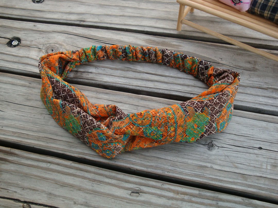 交叉款松紧带发带 headband hairband *SK* - 发饰 - 纸 