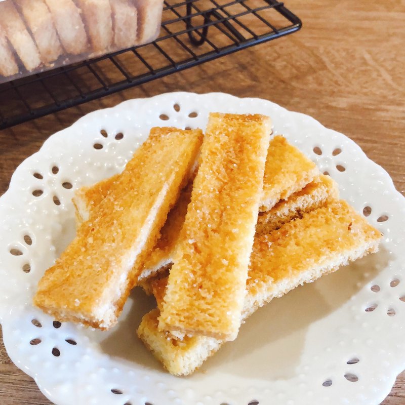 【伊甸台中迦南园】蜜糖吐司脆条-2盒组 - 零食/点心 - 其他材质 透明