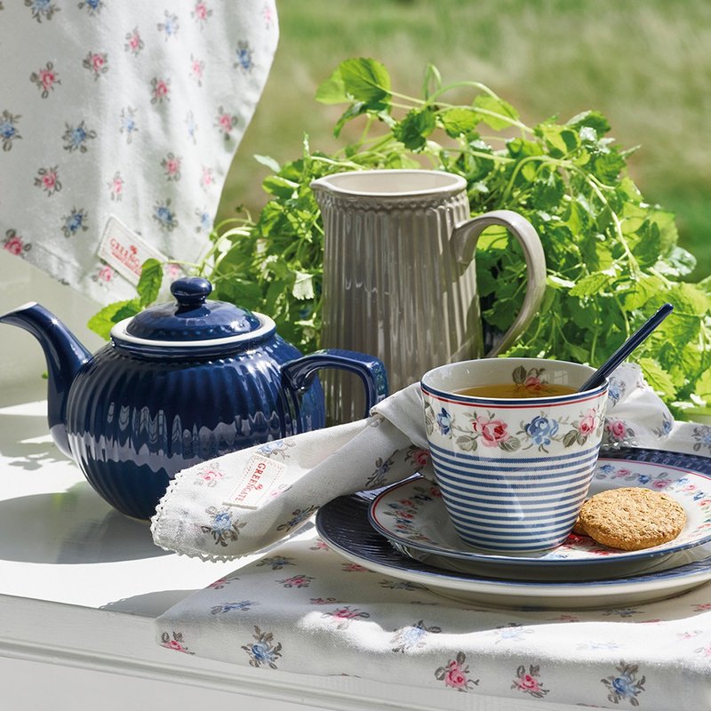 丹麦GreenGate Hailey petit white 桌旗 / 茶巾 / 餐巾布 - 餐垫/桌巾 - 棉．麻 白色