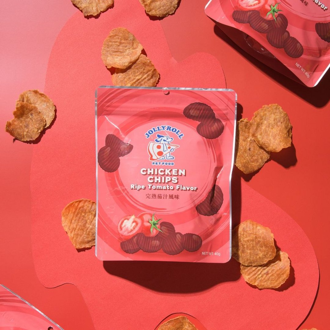 喜翻 JOLLYROLL Chips 鸡肉洋芋片 - 完熟茄汁 40g - 零食/点心 - 其他材质 