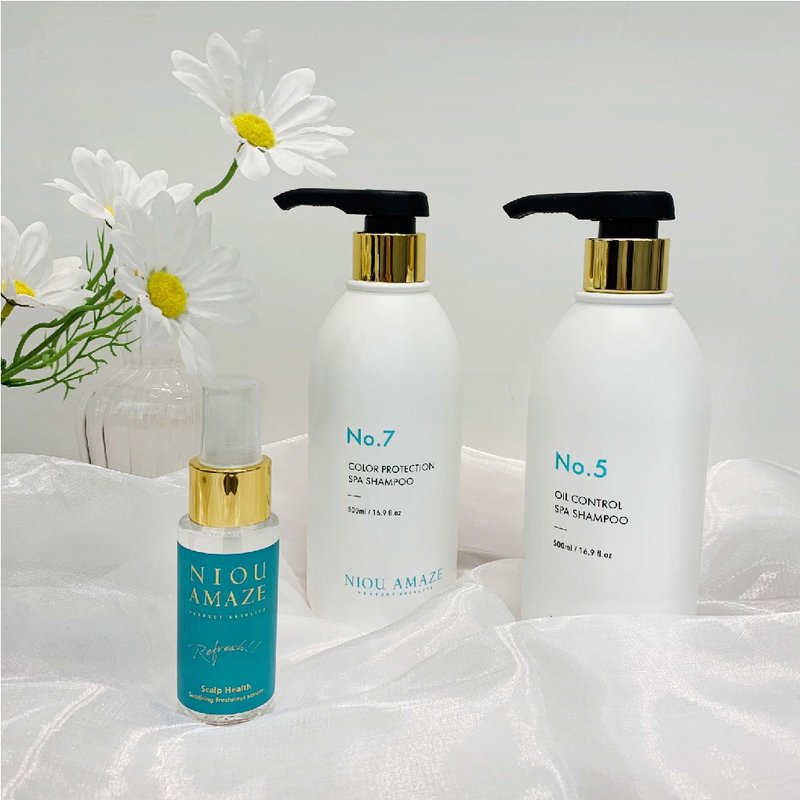 森活洗发露+甜蜜洗发露+咖啡因养发喷雾各1瓶 - 洗发用品 - 其他材质 