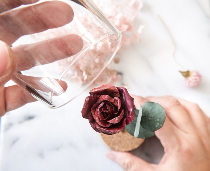 法式永恒金属红玫瑰・新竹礼物课程_小王子【 2 人成团】 - 金工/饰品 - 其他金属 