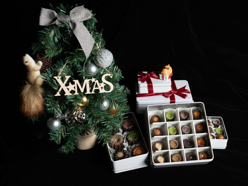 迷你可丽露6入/16入礼盒 - 蛋糕/甜点 - 新鲜食材 白色