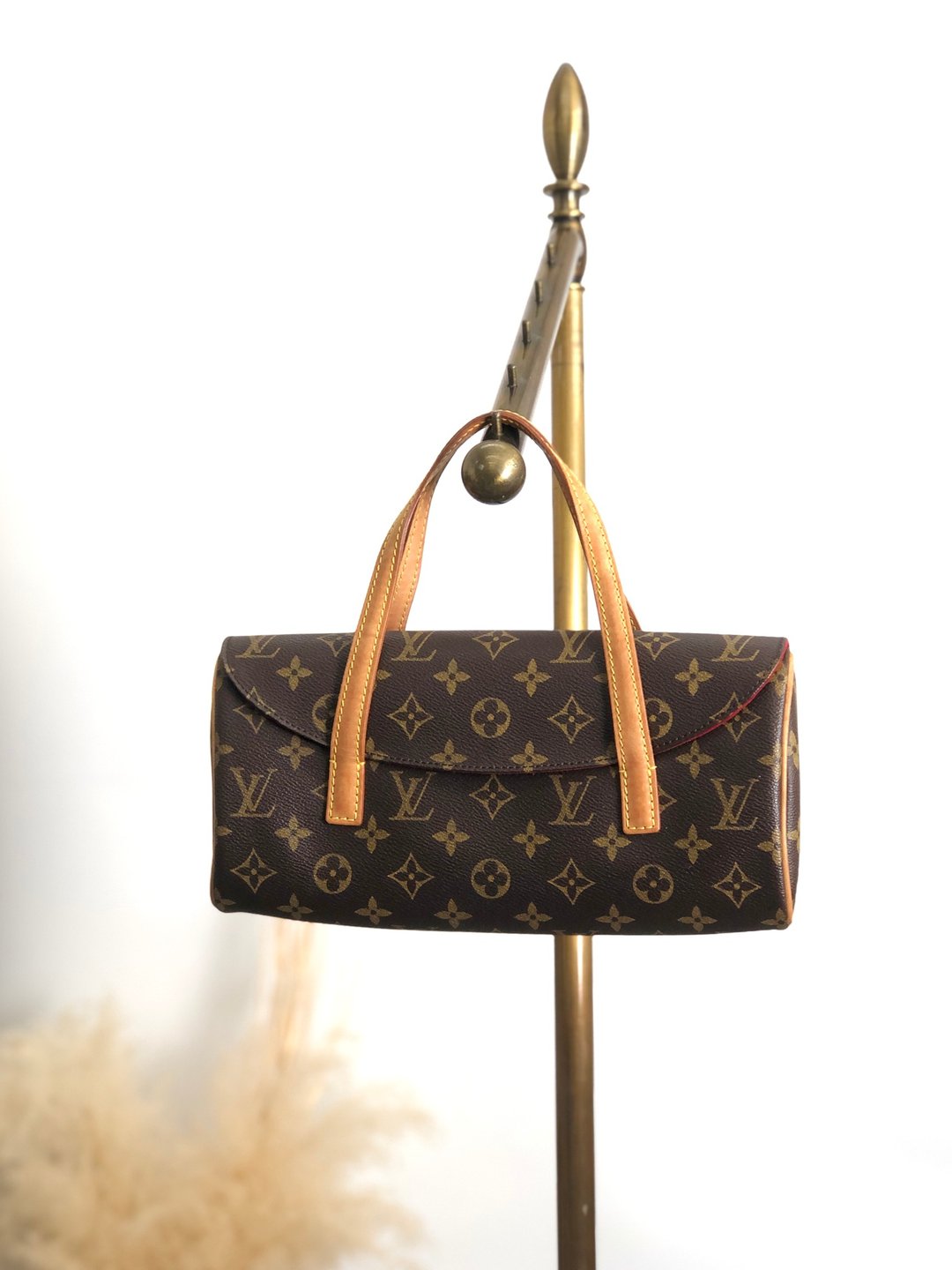 【日本直送 品牌二手包】LOUIS VUITTON路易威登 Monogram 手提包棕M51902 Sonatine Vintage ydb6t5 - 手提包/手提袋 - 防水材质 咖啡色