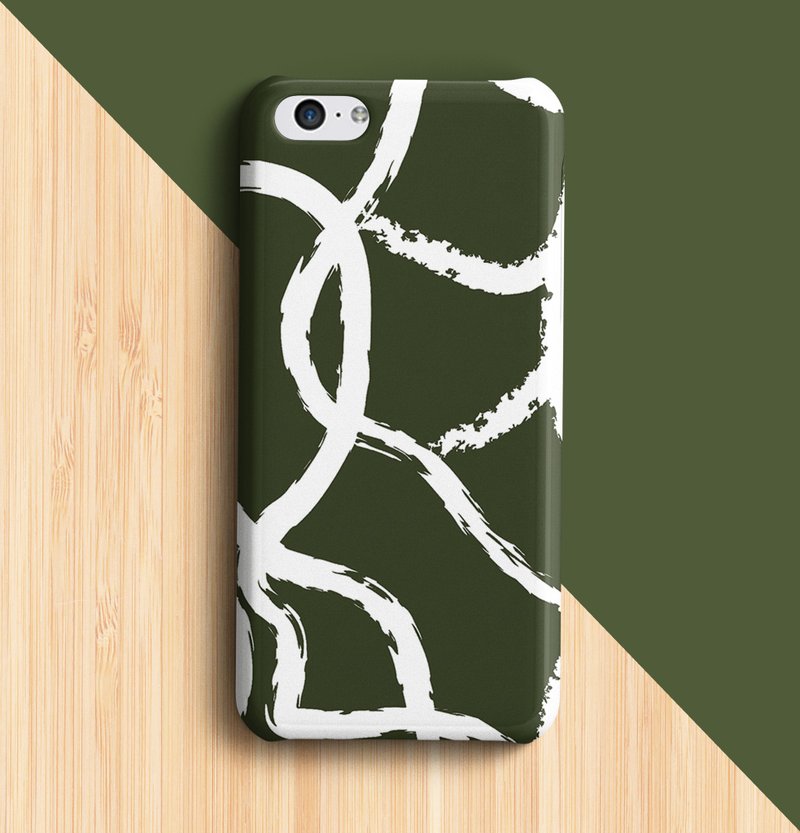 Ant path - Green Phone case - 手机壳/手机套 - 塑料 蓝色