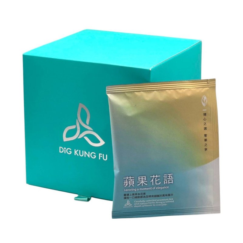 苹果花语立体茶包 - 10入礼盒装 - 茶 - 其他材质 橘色