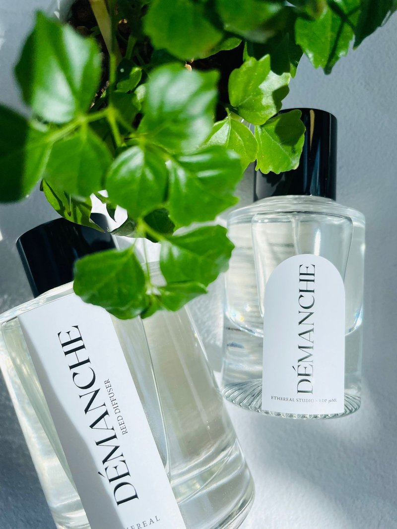 DÉMANCHE - Reed Diffuser 120ml - 香薰/精油/线香 - 浓缩/萃取物 绿色