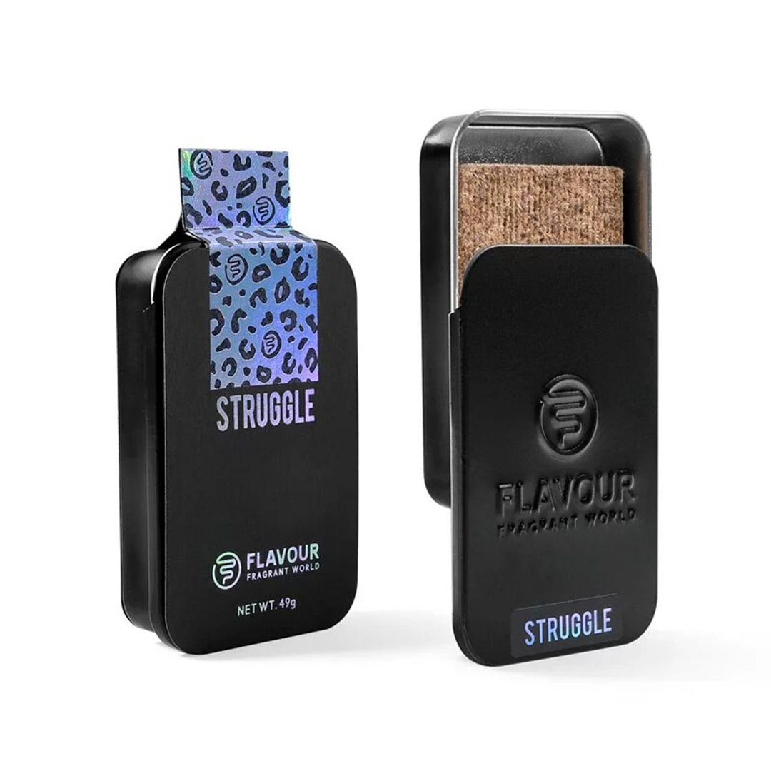 【FLAVOUR】Struggle | 木质香氛盒 | 葵花木质香 - 香薰/精油/线香 - 其他材质 黑色