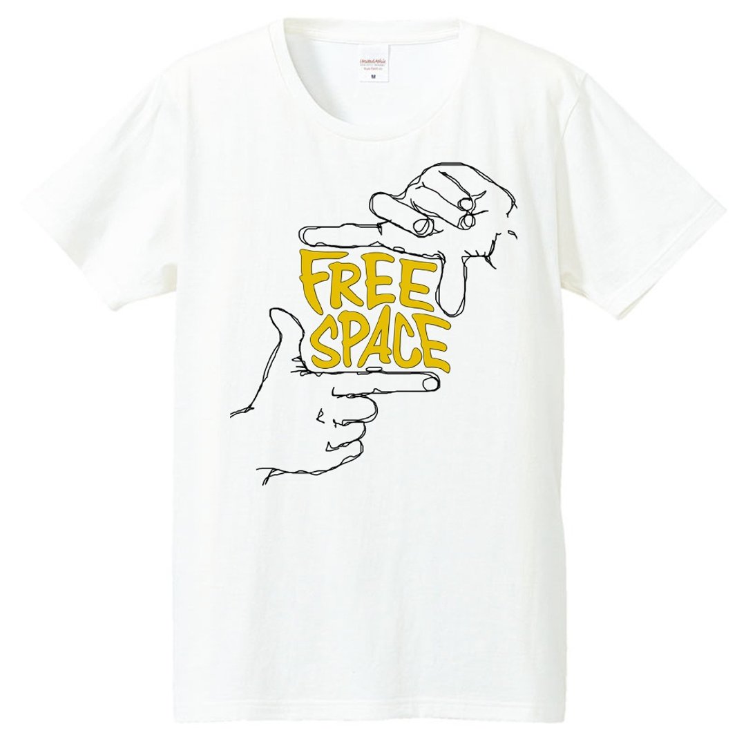 T-shirt / Space Shuttle - 男装上衣/T 恤 - 棉 白色