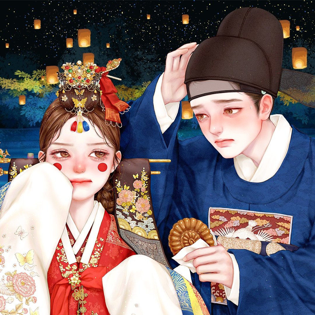 生气的情侣（4颜色） - 贴纸 - 纸 