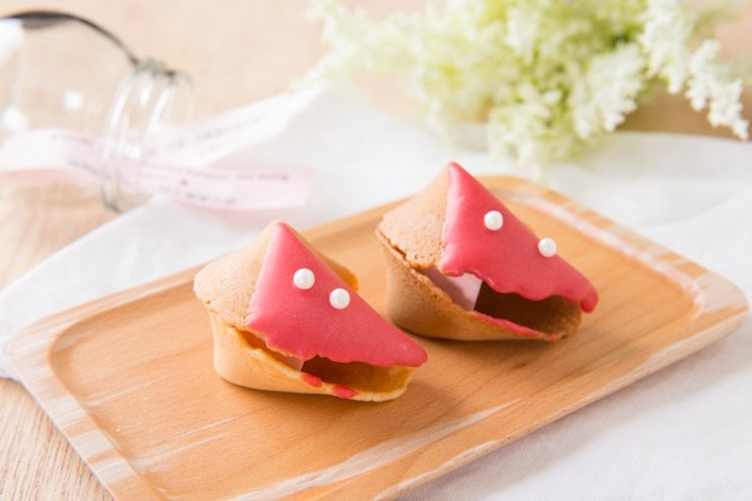 Fortunecookie【囍滋滋幸运签饼100入】手工制做 不含防腐剂 婚礼小物 定制化您想说的话语 二进小物 - 手工饼干 - 新鲜食材 