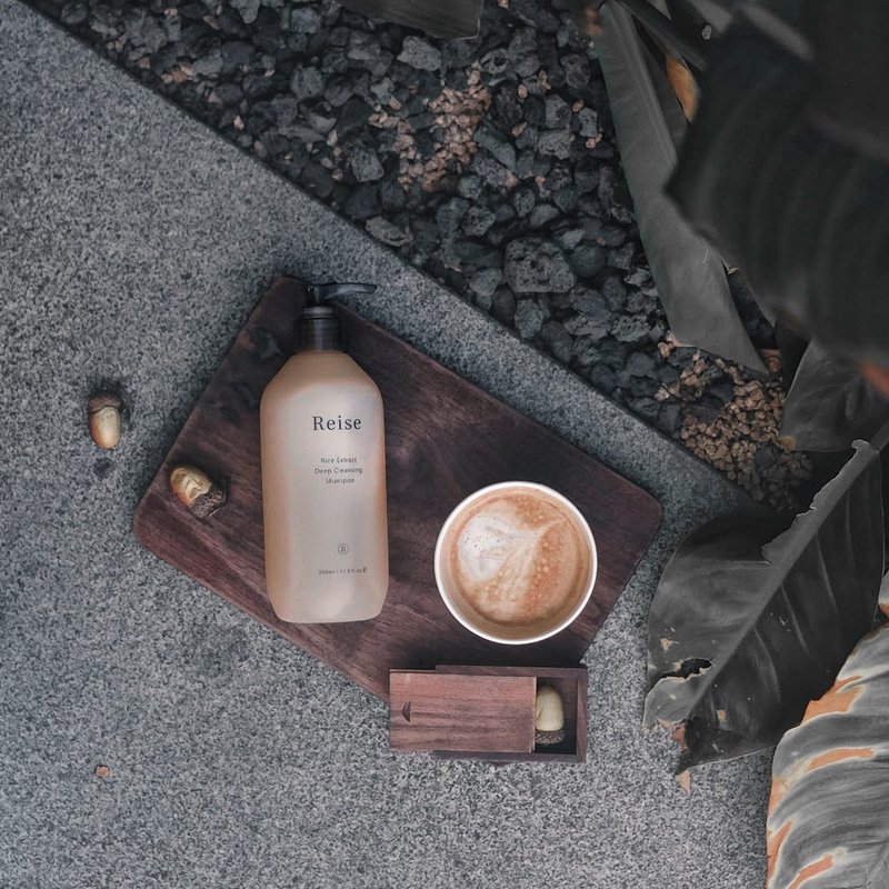 Reise 米肤 深层洁净洗发露 350ml - 洗发用品 - 其他材质 咖啡色