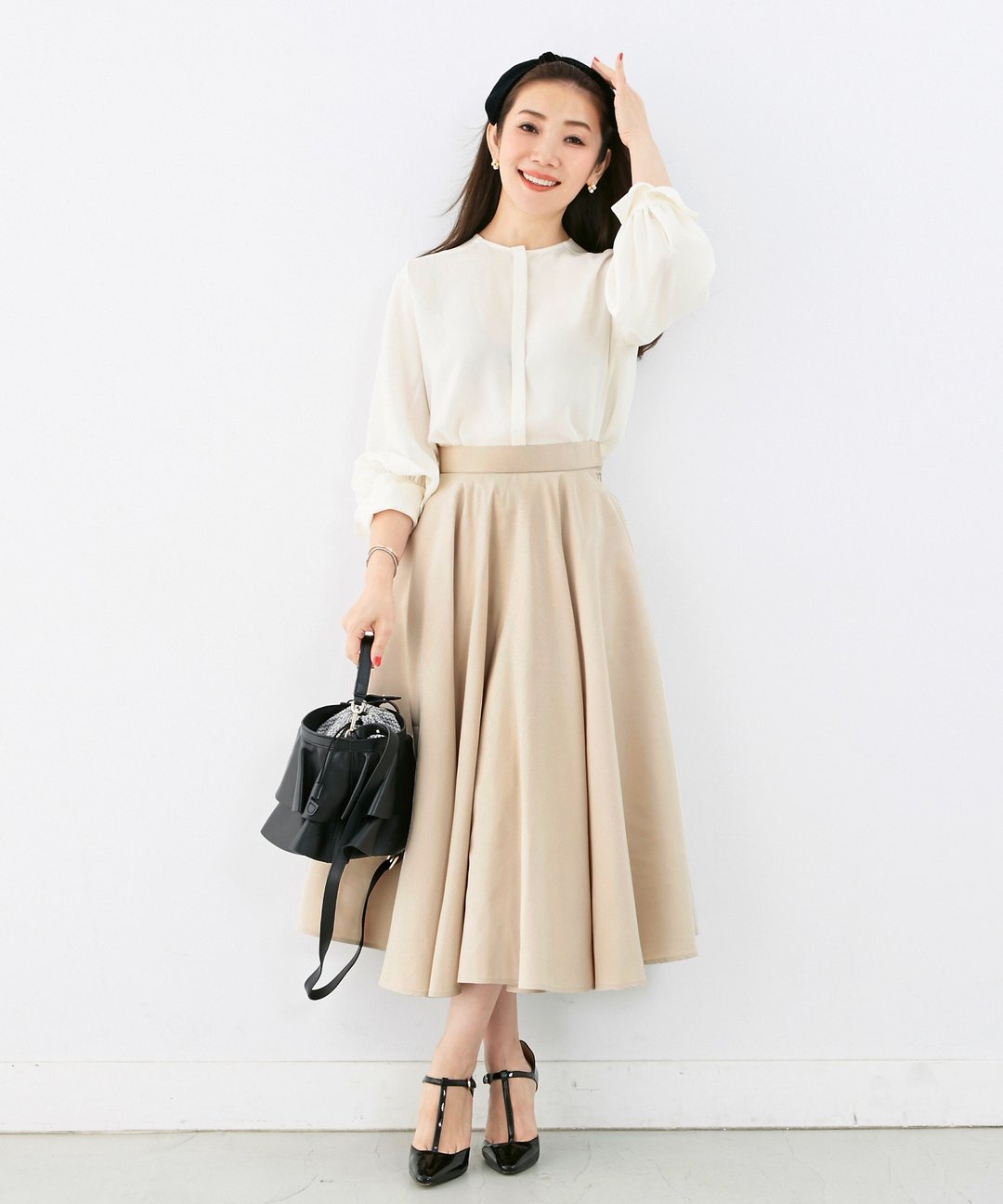 Skirt Circular Design / Liala x PG - 裙子 - 棉 黄色