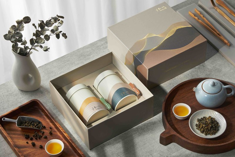 寻茶礼盒-比赛乌龙75g/ 桂花乌龙75g - 茶 - 其他材质 金色