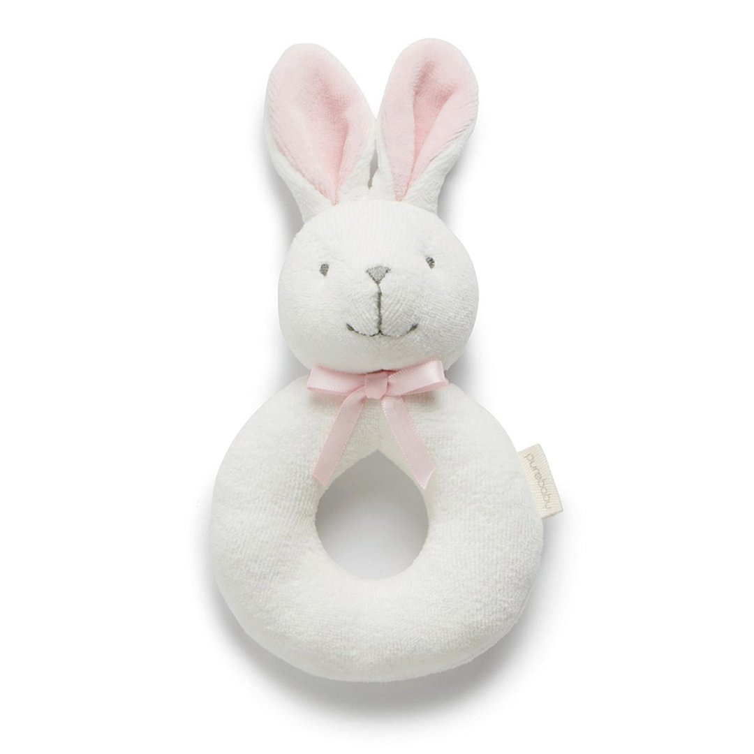 澳洲Purebaby有机棉婴儿安抚摇铃-安抚玩具 - 玩具/玩偶 - 棉 