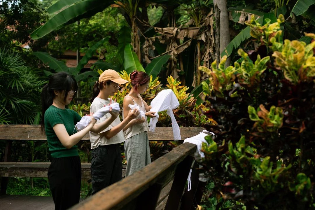 植物染工作坊 清迈山谷里的半日体验 - 其他 - 棉 