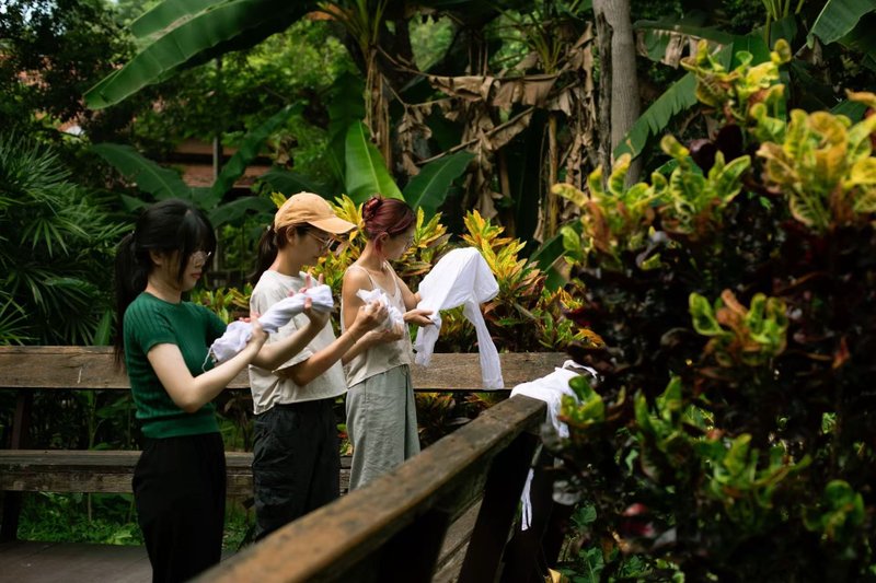 植物染工作坊 清迈山谷里的半日体验 - 其他 - 棉．麻 