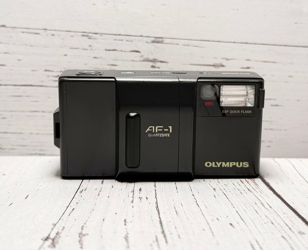 菁桐照相馆 OLYMPUS AF-1 底片相机 现货 - 相机 - 其他金属 黑色