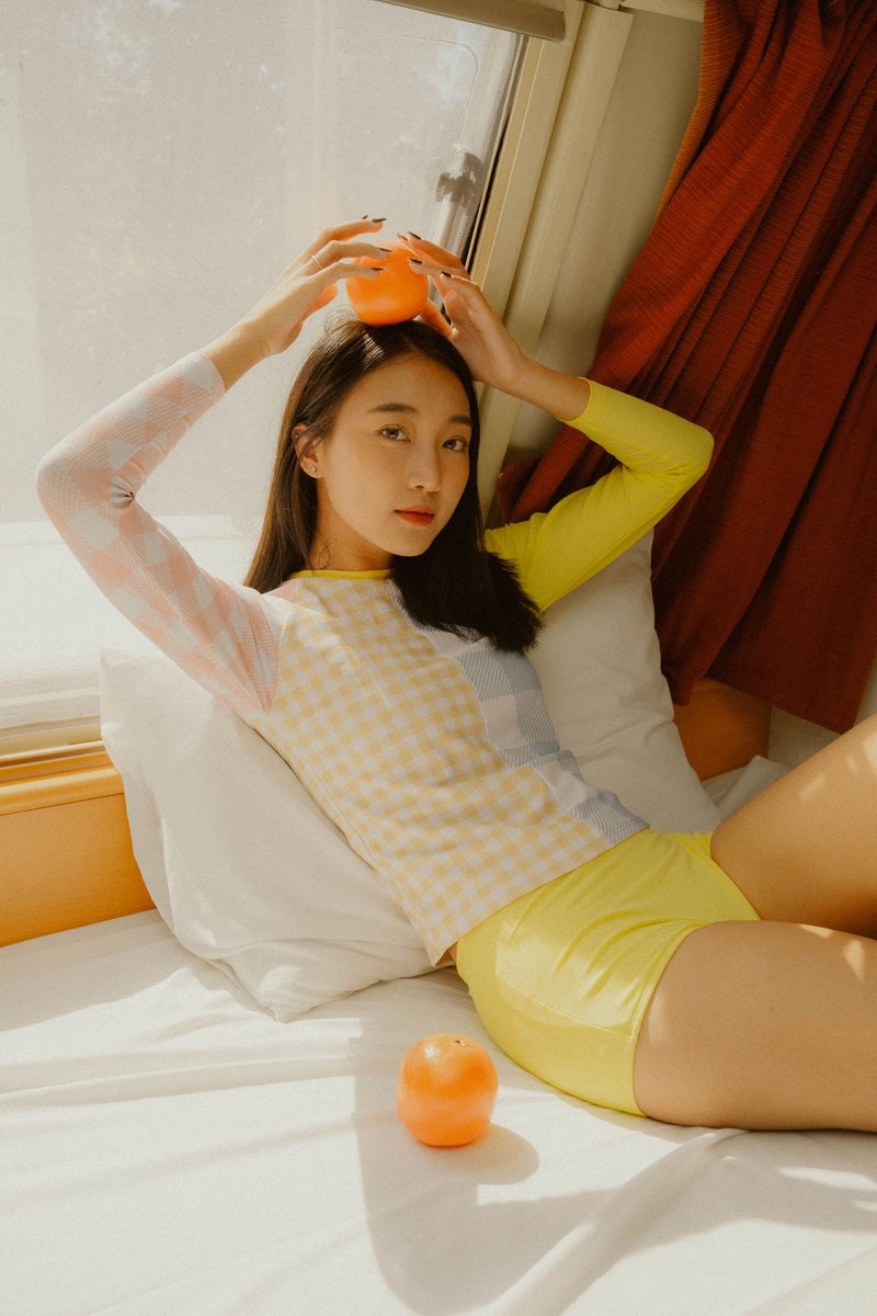 Tropical : Triple G Long Sleeve Rashguard - 女装泳衣/比基尼 - 其他材质 