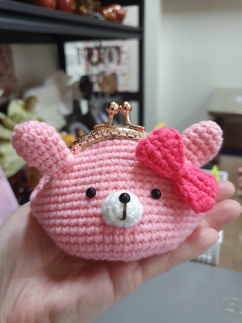 宜兰 钩针编织课程 兔子口金包系列手作 初学者可 - 编织/羊毛毡/布艺 - 棉．麻 