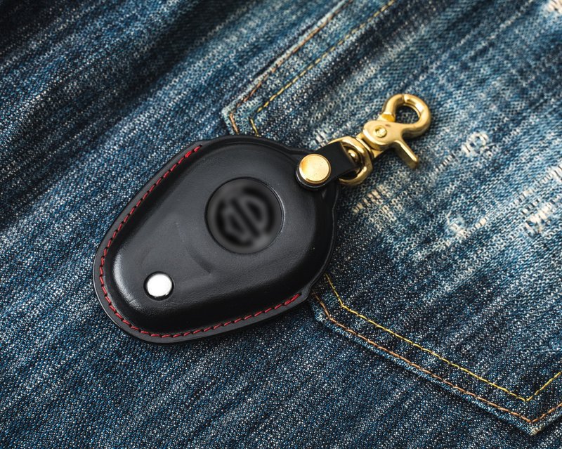 【现货版】哈雷 HARLEY 48 72 Fat boy Dyna CVO 重机汽车钥匙包 - 钥匙链/钥匙包 - 真皮 黑色