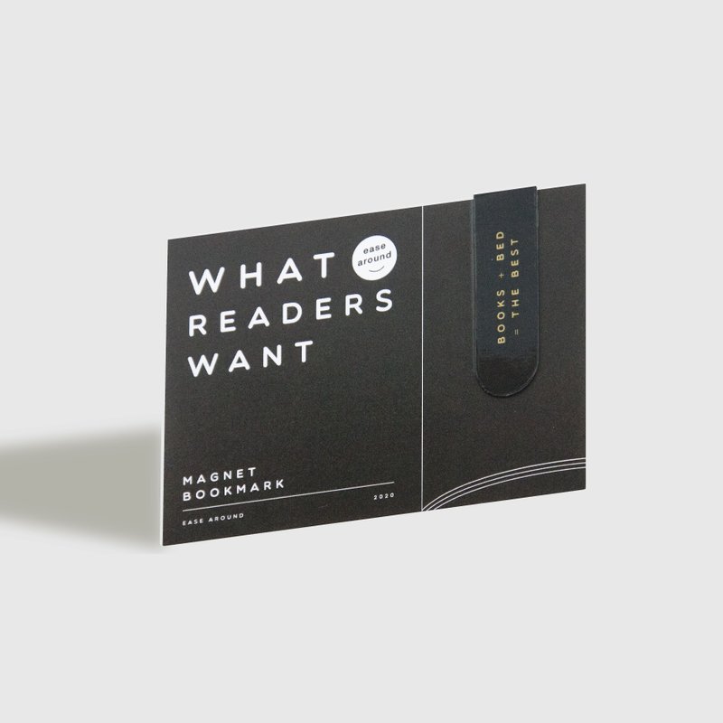 磁吸书签 - 书本 + 卧室 = 最棒的组合 - 书签 - 其他材质 黑色