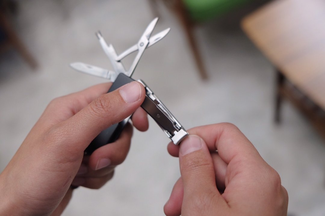 口袋随身指甲刀工具组 - 其他 - 其他金属 银色
