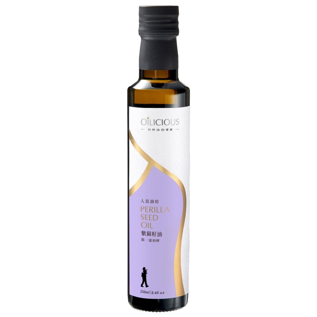 人良油坊 第一道冷压初榨紫苏籽油250ml - 酱料/调味料 - 新鲜食材 紫色