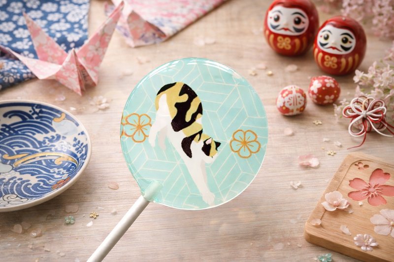 图纹棒棒糖－猫与时光 - 零食/点心 - 新鲜食材 蓝色